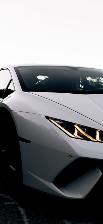 Lamborghini Huracan, Evening, Dark, 5K