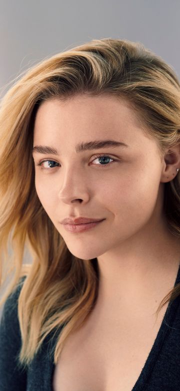 Chloe Grace Moretz, Portrait, Beautiful actress, Photoshoot, 2021, 5K