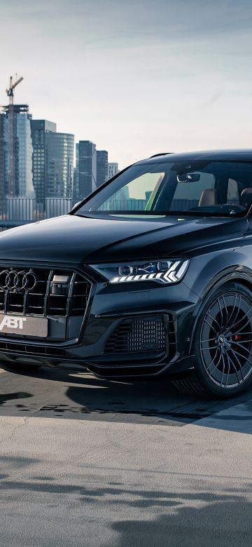 ABT Audi SQ7 TFSI Widebody, Black cars, 2021