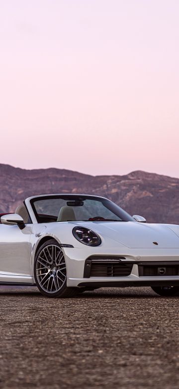 Porsche 911 Turbo Cabriolet, 8K, 2021, 5K