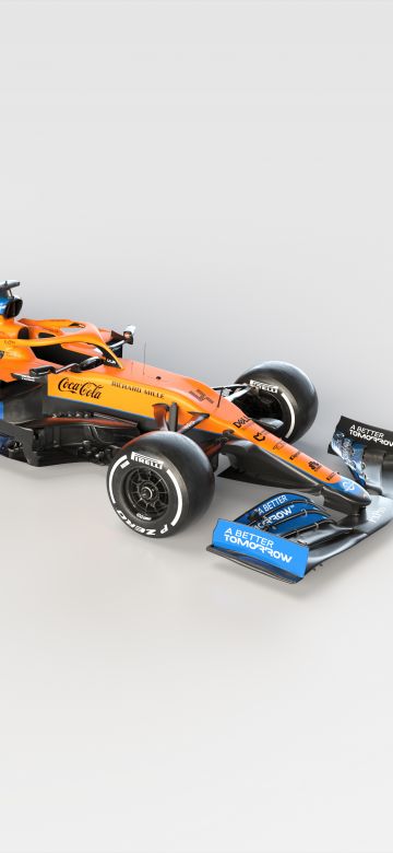 McLaren MCL35M, Formula One cars, Formula 1, White background, 2021