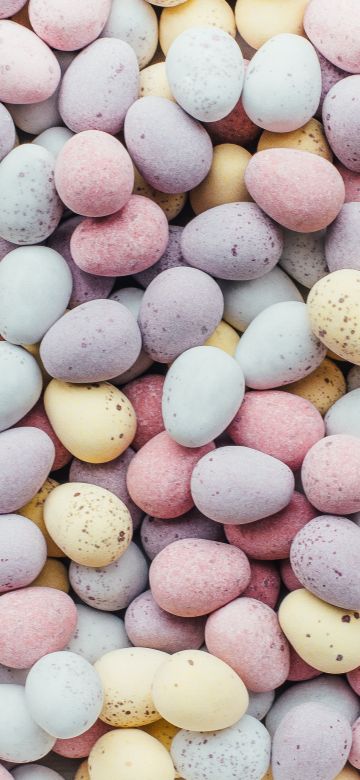 Easter eggs, Colorful, Girly backgrounds, Happy Easter, Pastel background