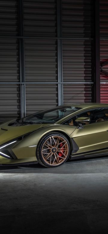 Lamborghini Sián FKP 37, Luxury sports car, 2021, 5K