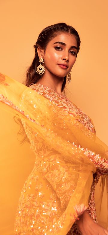 Pooja Hegde, Indian actress, Bollywood actress, Beautiful actress, 5K