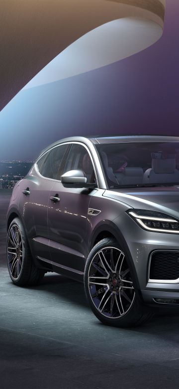 Jaguar E-Pace R-Dynamic, Electric SUV, 2021, 5K, 8K