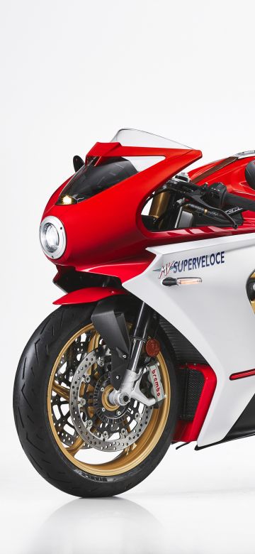 MV Agusta Superveloce, Italian, 2021, White background