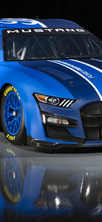 Ford Mustang, 8K, NASCAR Race Car, 2021, 5K