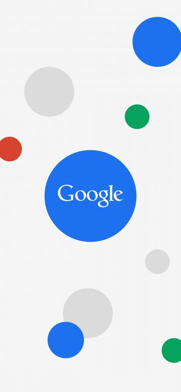 Google, Circles, Multicolor, Colorful, White background, 5K, 8K