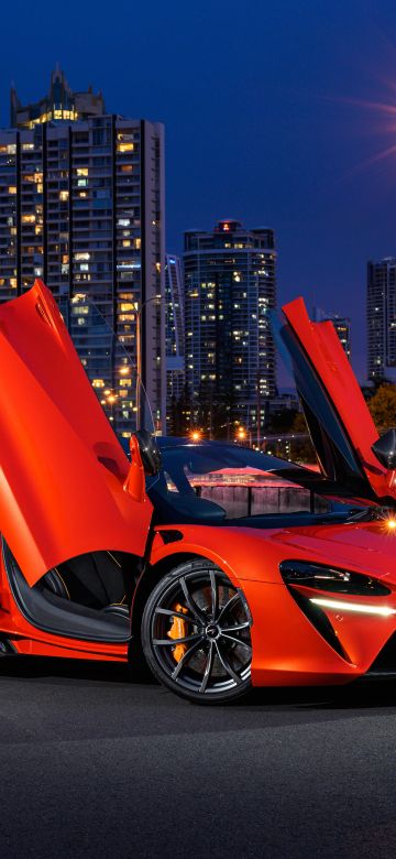 McLaren Artura, 8K, Hybrid sports car, 2021, 5K