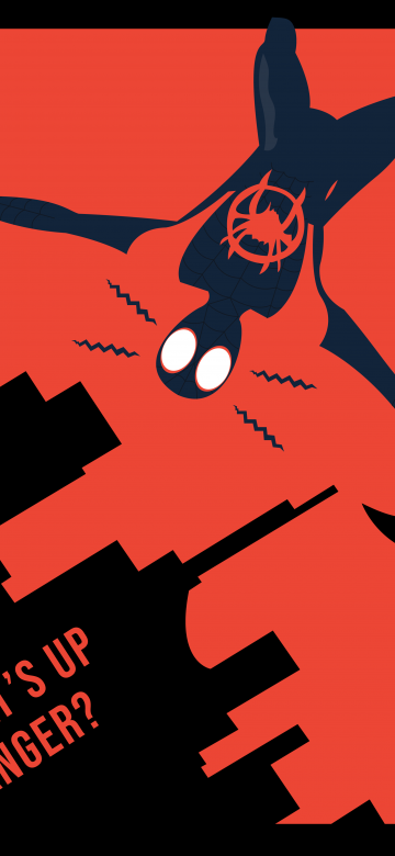 Miles Morales, Spider-Man, Minimal art, Marvel Superheroes, Spiderman