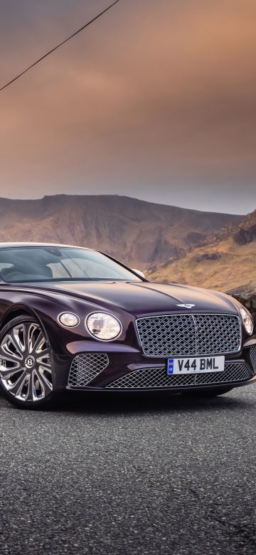 Bentley Continental GT Mulliner, 5K, Luxury cars