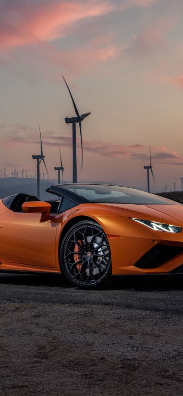 Lamborghini Huracan EVO RWD Spyder, 2021, 5K