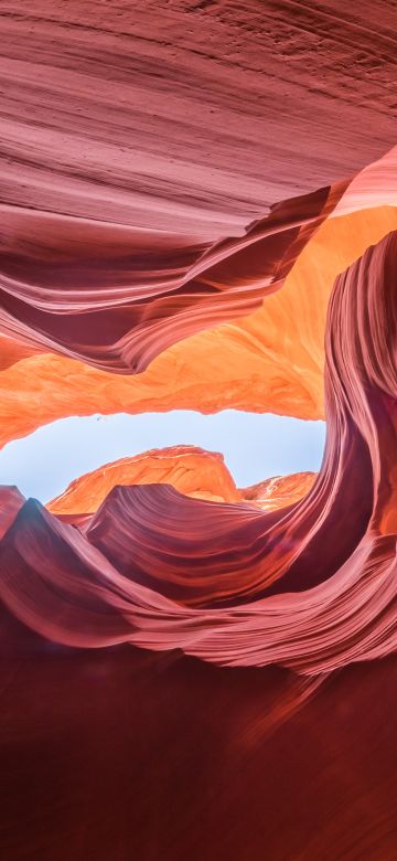 Lower Antelope Canyon, 8K, Rock formations, Arizona, USA, Tourist attraction, Famous Place, 5K