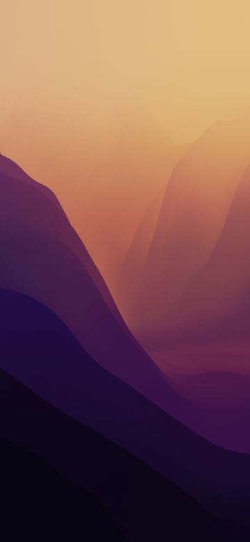 macOS Monterey, Gradient background, Stock, Red, Light, Layers, 5K