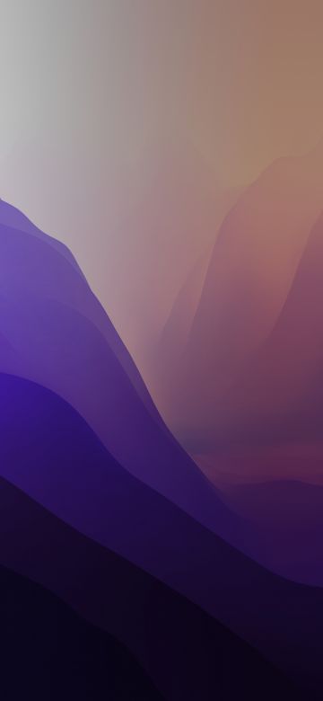 macOS Monterey, Purple, Stock, Light, Layers, 5K