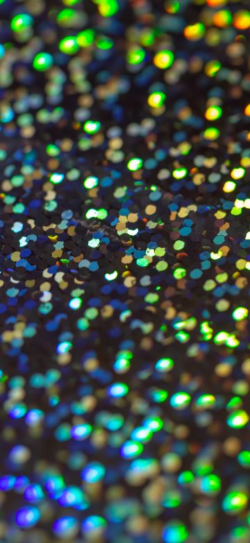 Rainbow Glitter, Multicolor, Shiny, Texture, Selective Focus, Blurred, 5K