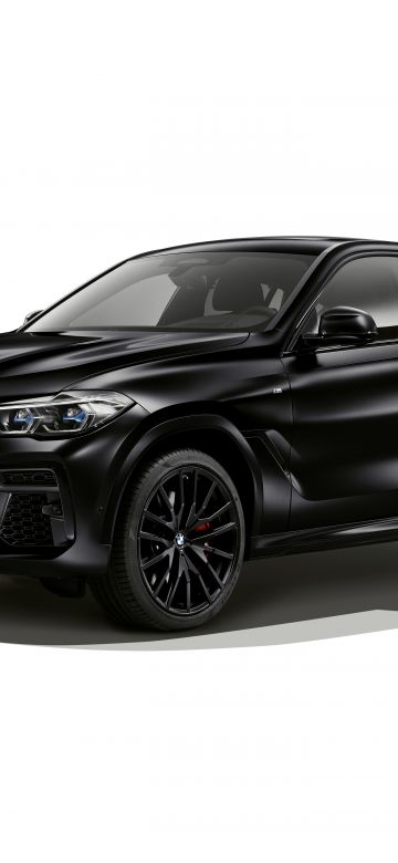 BMW X6 M50i Edition Black Vermilion, Limited edition, Black cars, White background, 5K, 8K, 2021