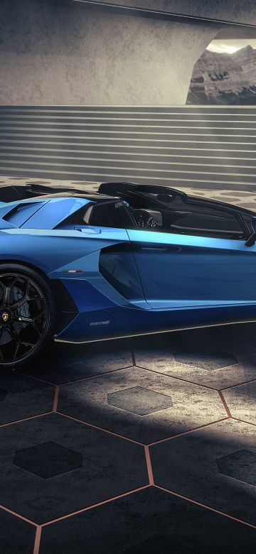 Lamborghini Aventador LP 780-4 Ultimae Roadster, Supercars, 2021, 5K