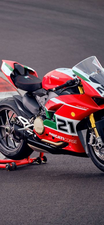 Ducati Panigale V2 Bayliss, Race track, Sports bikes, 2021, 5K