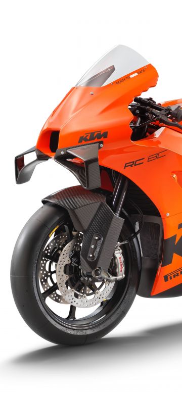 KTM RC 8C, Sports bikes, 2022, 5K, 8K, White background