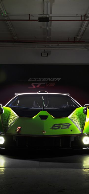 Lamborghini Essenza SCV12, Hypercars, 2021, 5K