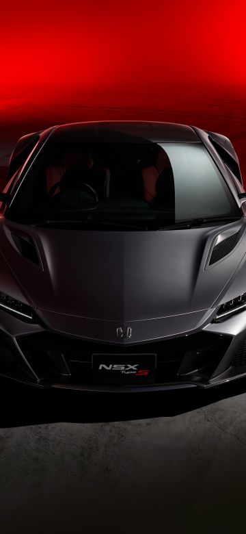 Honda NSX Type S, Hybrid Supercar, Sports cars, 2022, Black Edition, Black cars