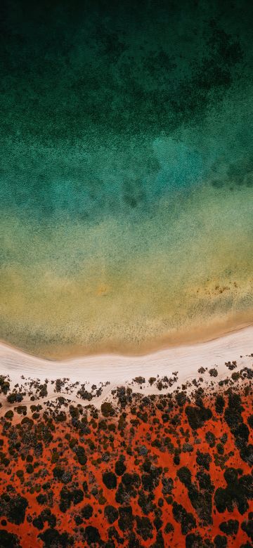 Beach, Mi Pad 5 Pro, Aerial view, Drone photo, Seashore, Stock