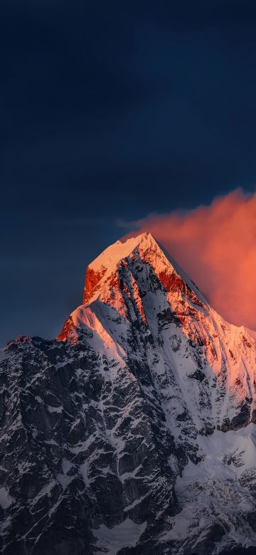 Mount Siguniang, Mi Pad 5 Pro, Qionglai Mountains, Sunrise, Morning, Peak, Stock