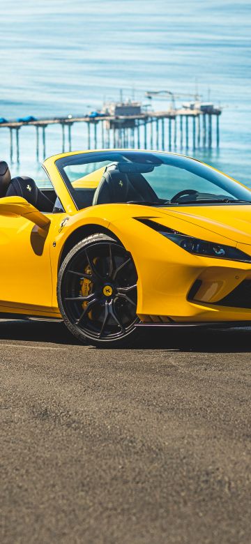 Ferrari F8 Spider, Luxury sports car, 5K