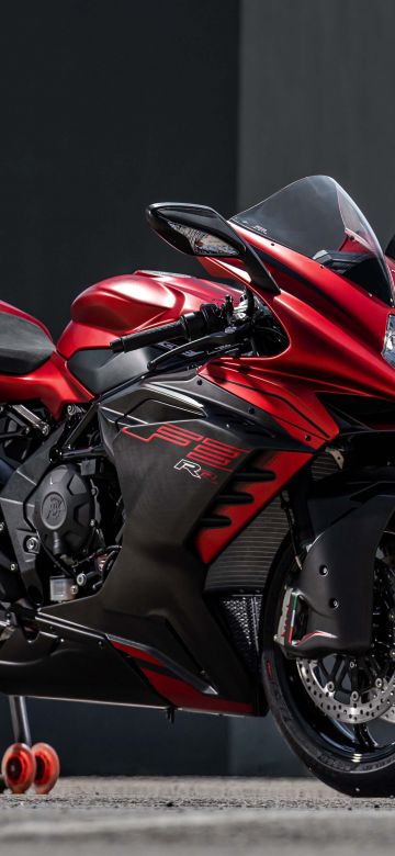 MV Agusta F3 RR, 5K, Sports bikes, Dark background, 2022