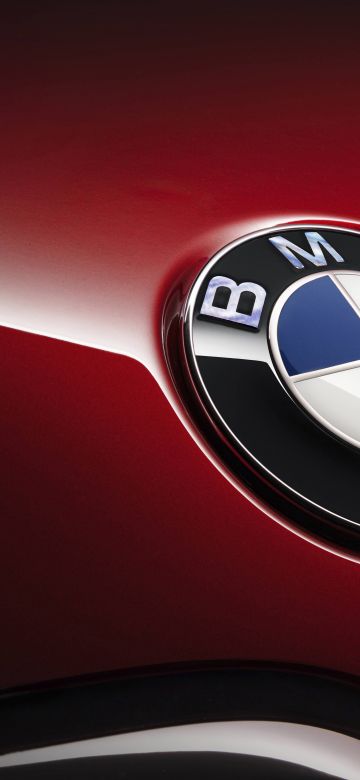 BMW logo, BMW 7 Series, 5K