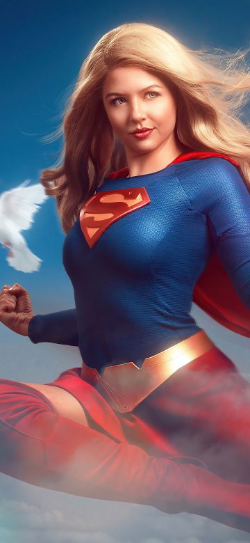 Supergirl, Marvel Superheroes, Marvel Comics, 5K, 8K