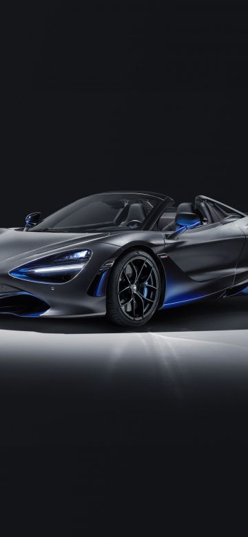 McLaren 720S Spider, McLaren Special Operations, Dark background, 5K