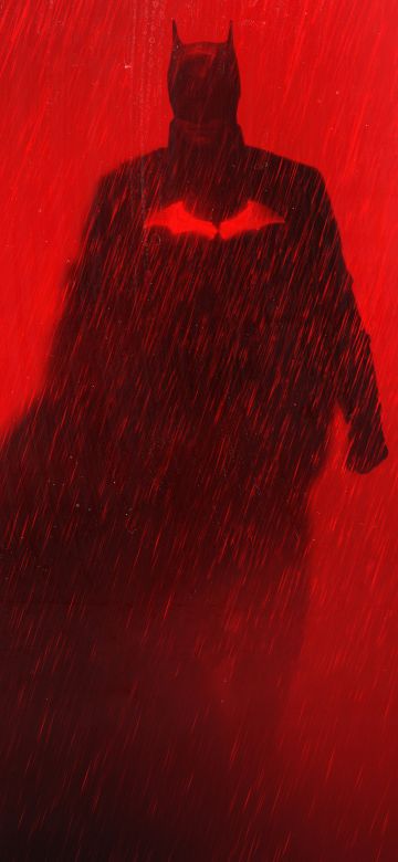 The Batman, 2022 Movies, DC Comics, Red background