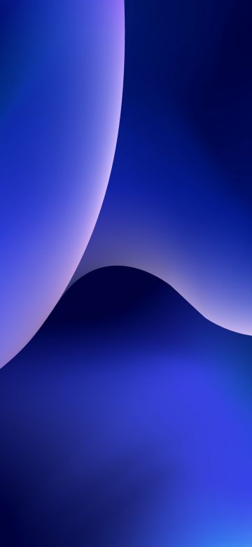 iOS, Blue background, Texture, Curves, Digital Art, Stock, Pattern, Blob Background, 5K