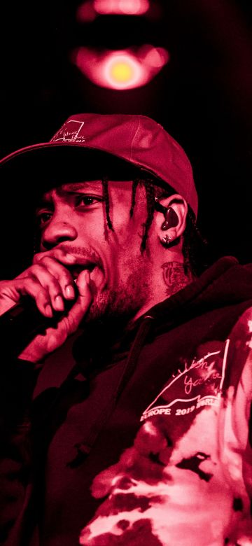 Travis Scott, American rapper, Live concert