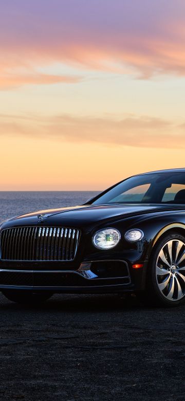 Bentley Flying Spur Hybrid, Hybrid cars, Luxury cars, 5K, 2022