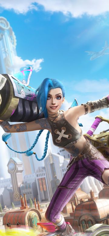 Jinx, BGMI, PUBG, Arcane, Crossover, 5K, 2022 Games