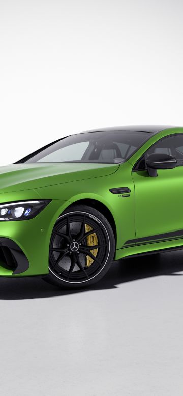 Mercedes-AMG GT 63 S E Performance, 4-Door Coupe, 2022, White background, Hybrid cars, 5K