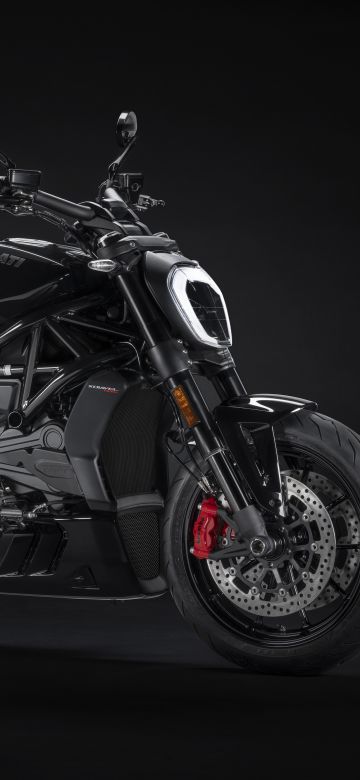 Ducati XDiavel Nera, Dark background, Limited edition, Sports cruiser, 2022