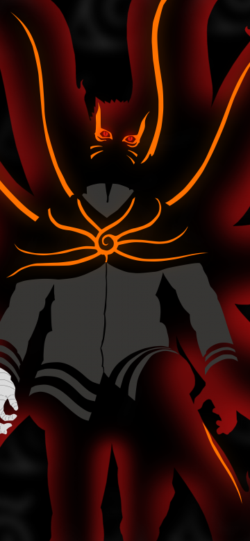 Boruto, Naruto Uzumaki, Dark background, 5K