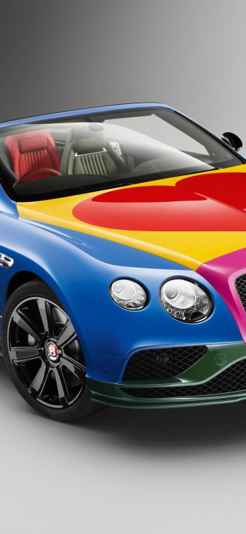 Bentley Continental GT V8 S Convertible, Pop Art, Peter Blake, 2022