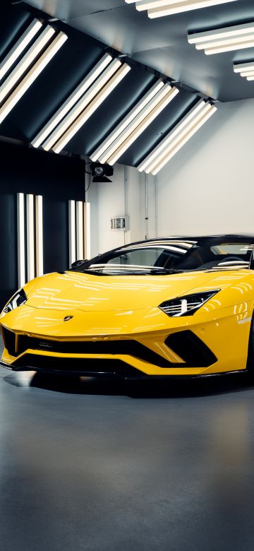 Lamborghini Aventador, Supercars, 5K