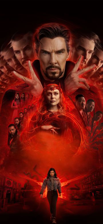 Doctor Strange in the Multiverse of Madness, 2022 Movies, Chiwetel Ejiofor, Elizabeth Olsen, Benedict Wong, Rachel McAdams, Benedict Cumberbatch, Xochitl Gomez, Marvel Comics