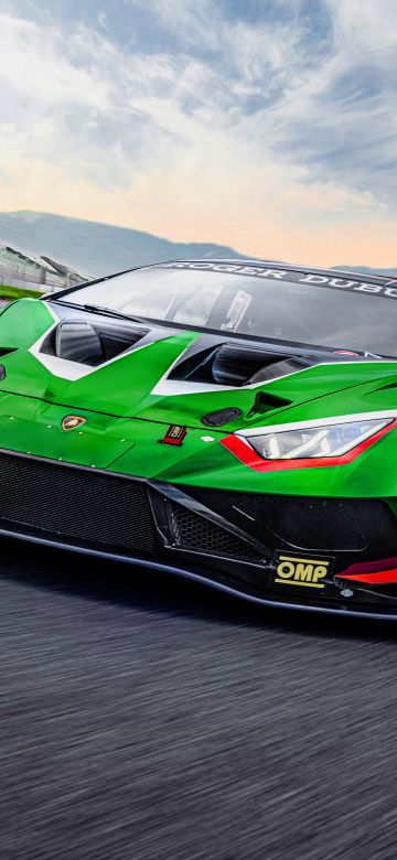 Lamborghini Huracán GT3 EVO2, Race track, Lamborghini Squadra Corse, Race cars, 2022