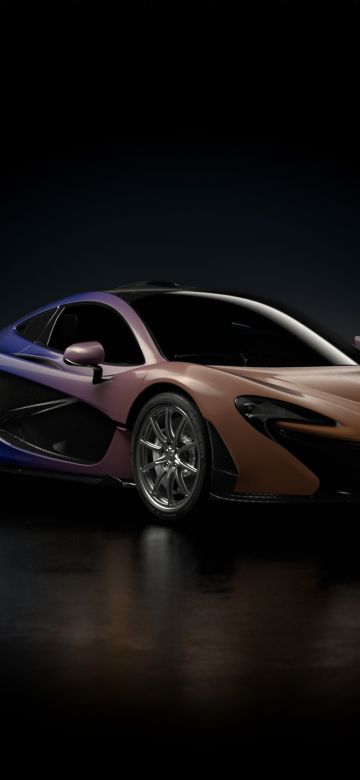 McLaren P1, McLaren NFT Genesis Collection, Supercars, 2022, Dark background