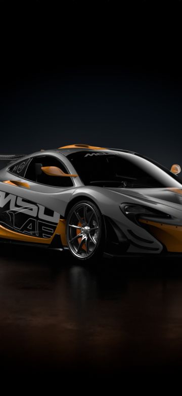 McLaren P1 GTR, McLaren NFT Genesis Collection, Supercars, 2022, Dark background