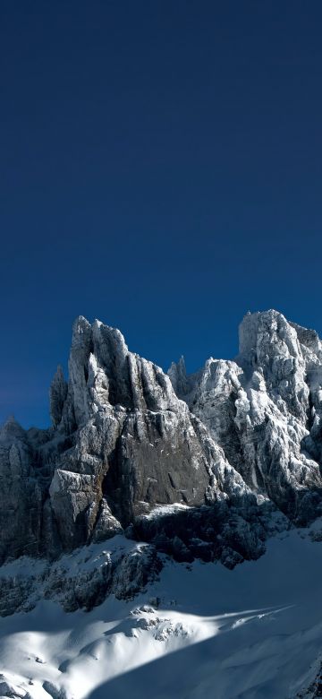 Gross Spannort Mountain, Uri Alps, Switzerland, Alps mountains, 5K, 8K