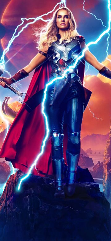 Natalie Portman as Jane Foster, Thor: Love and Thunder, 2022 Movies