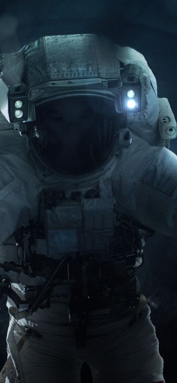 Astronaut, Space suit, Dark, Exploration, ISS, NASA